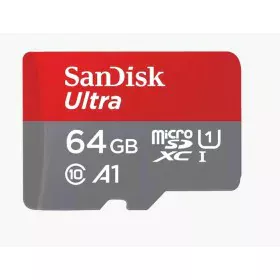 Carte Micro SD SanDisk SDSQUAB-064G-GN6MA 64 GB de SanDisk, Cartes mémoire - Réf : S9122781, Prix : 9,52 €, Remise : %