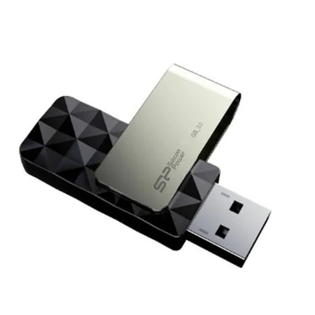 Clé USB Silicon Power Blaze B30 Noir Noir/Argenté 256 GB de Silicon Power, Clés USB - Réf : S9122829, Prix : 21,83 €, Remise : %