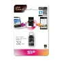 Clé USB Silicon Power Mobile C31 USB 3.1 USB-C OTG 32 GB Noir Noir/Argenté (1 Unité) de Silicon Power, Clés USB - Réf : S9122...