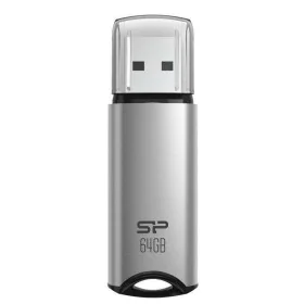 USB stick Silicon Power Marvel M02 Silver 64 GB by Silicon Power, USB flash drives - Ref: S9122842, Price: 7,70 €, Discount: %