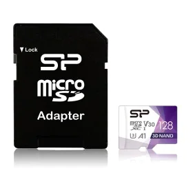 Carte Micro SD Silicon Power Superior Pro 128 GB de Silicon Power, Cartes mémoire - Réf : S9122856, Prix : 13,18 €, Remise : %