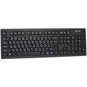 Tastatur A4 Tech KR-85 Schwarz Englisch EEUU QWERTY von A4 Tech, Tastaturen - Ref: S9122896, Preis: 17,57 €, Rabatt: %