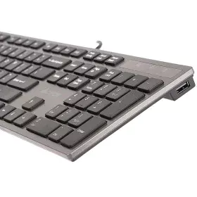 Tastiera A4 Tech KV-300H QWERTY Nero Grigio Monocromatica Nero/Grigio di A4 Tech, Tastiere - Rif: S9122897, Prezzo: 38,13 €, ...