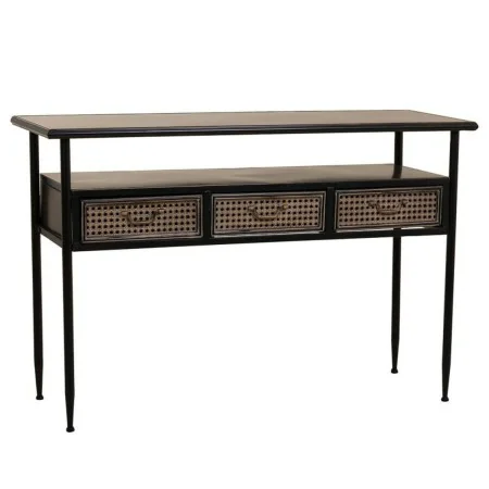 Hall Table with Drawers Alexandra House Living Brown Metal 42 x 80 x 122 cm by Alexandra House Living, Tables - Ref: D1632040...