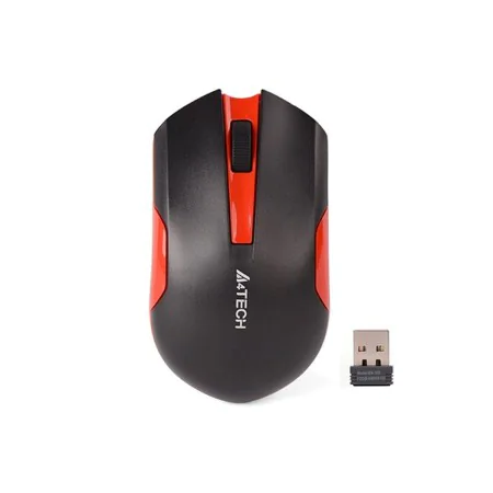 Wireless Mouse A4 Tech G3-200N Black/Red by A4 Tech, Mice - Ref: S9122933, Price: 12,34 €, Discount: %