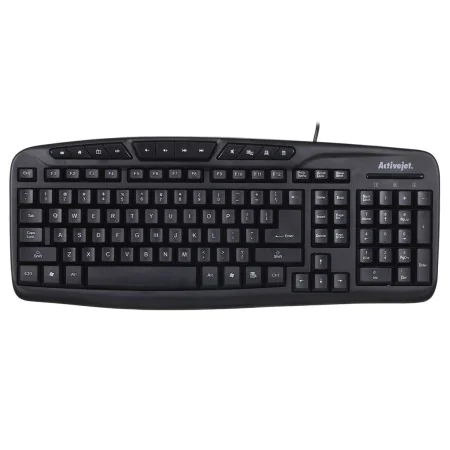 Teclado Activejet K-3113 Negro QWERTY de Activejet, Teclados - Ref: S9122962, Precio: 10,67 €, Descuento: %