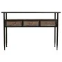 Hall Table with Drawers Alexandra House Living Brown Metal 42 x 80 x 122 cm by Alexandra House Living, Tables - Ref: D1632040...