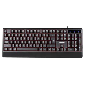 Tastatur Activejet K-3255 Schwarz Schwarzweiß QWERTY von Activejet, Tastaturen - Ref: S9122974, Preis: 12,79 €, Rabatt: %