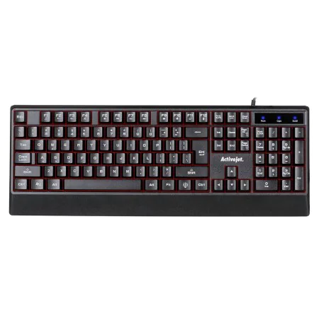 Tastatur Activejet K-3255 Schwarz Schwarzweiß QWERTY von Activejet, Tastaturen - Ref: S9122974, Preis: 12,79 €, Rabatt: %