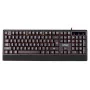 Tastatur Activejet K-3255 Schwarz Schwarzweiß QWERTY von Activejet, Tastaturen - Ref: S9122974, Preis: 12,79 €, Rabatt: %