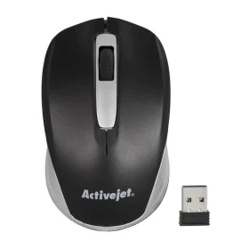 Souris sans-fil Activejet AMY-313 Noir/Gris de Activejet, Souris - Réf : S9122977, Prix : 7,97 €, Remise : %