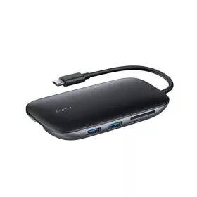 Hub USB Aukey CB-C71 Negro 100 W de Aukey, Hubs USB - Ref: S9123002, Precio: 44,83 €, Descuento: %