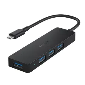 Hub USB Aukey CBC64 Schwarz von Aukey, USB-Hubs - Ref: S9123006, Preis: 17,28 €, Rabatt: %