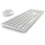 Clavier et souris sans fil Dell KM5221W-WH Blanc Qwerty US de Dell, Ensembles Clavier et Souris - Réf : S9123073, Prix : 40,6...