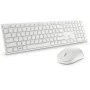 Clavier et souris sans fil Dell KM5221W-WH Blanc Qwerty US de Dell, Ensembles Clavier et Souris - Réf : S9123073, Prix : 40,6...