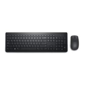 clavier et souris Dell KM3322W Qwerty US Noir QWERTY de Dell, Ensembles Clavier et Souris - Réf : S9123074, Prix : 32,29 €, R...