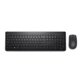 Keyboard and Mouse Dell KM3322W Qwerty US Black QWERTY by Dell, Keyboard & Mouse Sets - Ref: S9123074, Price: 32,66 €, Discou...