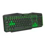 Clavier Esperanza EGK201G Noir Vert Monochrome Noir/Vert Anglais QWERTY de Esperanza, Claviers - Réf : S9123195, Prix : 9,09 ...