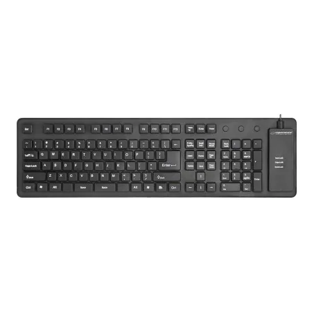 Clavier Esperanza EK140 Noir Polonais QWERTY de Esperanza, Claviers - Réf : S9123198, Prix : 10,15 €, Remise : %