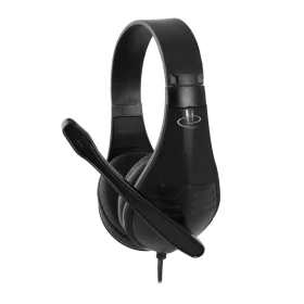 Kopfhörer mit Mikrofon Esperanza EH209K Schwarz von Esperanza, Headsets mit Mikrofonen - Ref: S9123231, Preis: 8,47 €, Rabatt: %