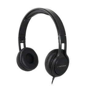 Headphones with Microphone Esperanza EH211K Black by Esperanza, PC Headsets - Ref: S9123232, Price: 7,74 €, Discount: %