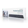 Keyboard GEMBIRD KB-U-103-RU Black Monochrome English Russian QWERTY by GEMBIRD, Keyboards - Ref: S9123268, Price: 6,23 €, Di...