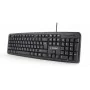 Keyboard GEMBIRD KB-U-103-RU Black Monochrome English Russian QWERTY by GEMBIRD, Keyboards - Ref: S9123268, Price: 6,23 €, Di...