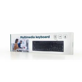 Keyboard GEMBIRD KB-UM-107 Qwerty US Black by GEMBIRD, Keyboards - Ref: S9123269, Price: 7,31 €, Discount: %