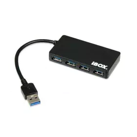 Hub USB Ibox IUH3F56 Schwarz von Ibox, Netzwerk-Hubs - Ref: S9123367, Preis: 12,57 €, Rabatt: %