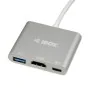 Hub USB Ibox IUH3CFT1 Branco Prateado de Ibox, Hubs de rede - Ref: S9123368, Preço: 19,61 €, Desconto: %