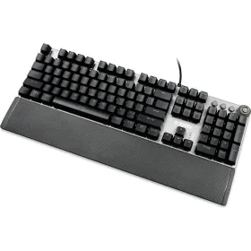 Teclado Ibox AURORA K-3 Negro/Plateado Plateado QWERTY de Ibox, Teclados - Ref: S9123370, Precio: 52,99 €, Descuento: %