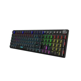 Tastatur Ibox AURORA K-6 Schwarz Englisch QWERTY von Ibox, Tastaturen - Ref: S9123373, Preis: 74,42 €, Rabatt: %