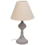 Lampe de bureau Alexandra House Living Blanc Gris Métal Tissu 220-240 V 23 x 41 x 23 cm de Alexandra House Living, Lampes de ...