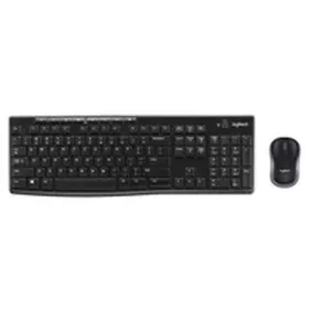 Mouse und Tastatur Logitech LGT-MK270-US Schwarz QWERTY Qwerty US von Logitech, Tastatur-Maus-Sets - Ref: S9123430, Preis: 39...