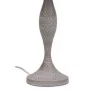 Lampada da tavolo Alexandra House Living Bianco Grigio Metallo Stoffa 220-240 V 23 x 46 x 23 cm di Alexandra House Living, La...