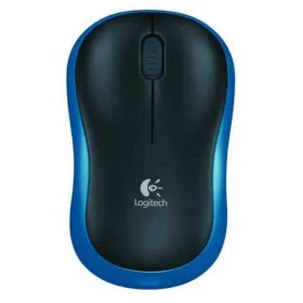 Mouse Logitech LGT-M185B Azzurro Nero Monocromatica 1000 dpi di Logitech, Mouse - Rif: S9123449, Prezzo: 15,94 €, Sconto: %