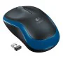 Souris Logitech LGT-M185B Bleu Noir Monochrome 1000 dpi de Logitech, Souris - Réf : S9123449, Prix : 15,94 €, Remise : %