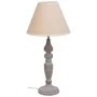 Lampe de bureau Alexandra House Living Blanc Gris Métal Tissu 220-240 V 23 x 46 x 23 cm de Alexandra House Living, Lampes de ...