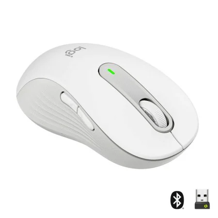 Rato sem Fios Logitech Signature M650 Branco Monocromática de Logitech, Ratos - Ref: S9123478, Preço: 41,25 €, Desconto: %