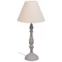 Lampada da tavolo Alexandra House Living Bianco Grigio Metallo Stoffa 220-240 V 23 x 51 x 23 cm di Alexandra House Living, La...