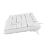 Clavier Natec NKL-1951 Blanc de Natec, Claviers - Réf : S9123580, Prix : 9,73 €, Remise : %