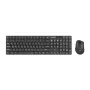 clavier et souris Natec Stingray Noir QWERTY Qwerty US de Natec, Ensembles Clavier et Souris - Réf : S9123582, Prix : 22,00 €...