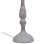 Lampada da tavolo Alexandra House Living Bianco Grigio Metallo Stoffa 220-240 V 23 x 51 x 23 cm di Alexandra House Living, La...