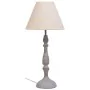 Lampada da tavolo Alexandra House Living Bianco Grigio Metallo Stoffa 220-240 V 23 x 51 x 23 cm di Alexandra House Living, La...