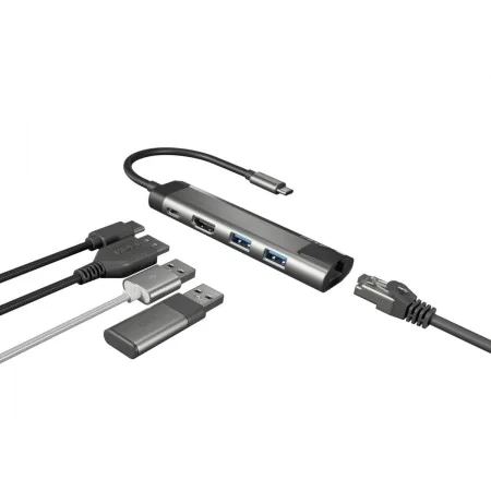 Hub USB Natec Fowler Go Preto (1 Unidade) de Natec, Hubs USB - Ref: S9123622, Preço: 42,34 €, Desconto: %