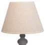 Lampada da tavolo Alexandra House Living Bianco Grigio Metallo Stoffa 220-240 V 25 x 50 x 25 cm di Alexandra House Living, La...