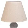 Desk lamp Alexandra House Living White Grey Metal Cloth 220-240 V 25 x 46 x 25 cm by Alexandra House Living, Bedside and Tabl...