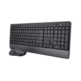 Teclado e Rato Trust Trezo Preto Monocromática QWERTY Qwerty US de Trust, Packs de teclado e rato - Ref: S9123850, Preço: 49,...