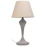 Tischlampe Alexandra House Living Weiß Grau Metall Stoff 220-240 V 25 x 46 x 25 cm von Alexandra House Living, Tisch- & Nacht...