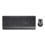 Keyboard and Mouse Trust Trezo Black Monochrome QWERTY Qwerty US by Trust, Keyboard & Mouse Sets - Ref: S9123850, Price: 49,9...